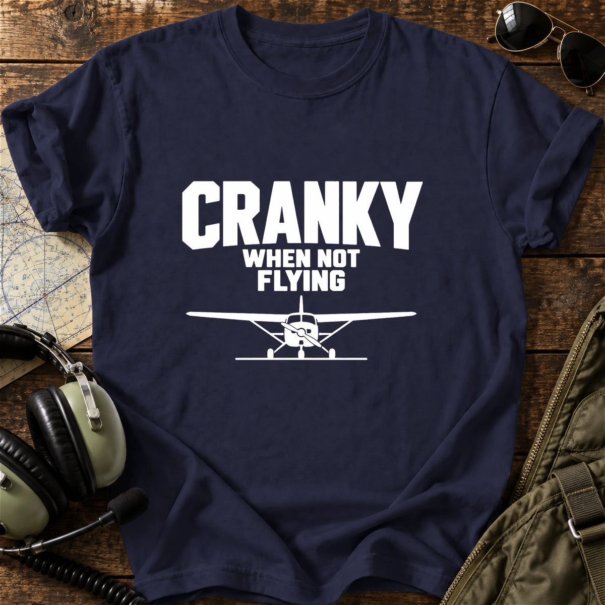 Cranky When Not Flying T-Shirt
