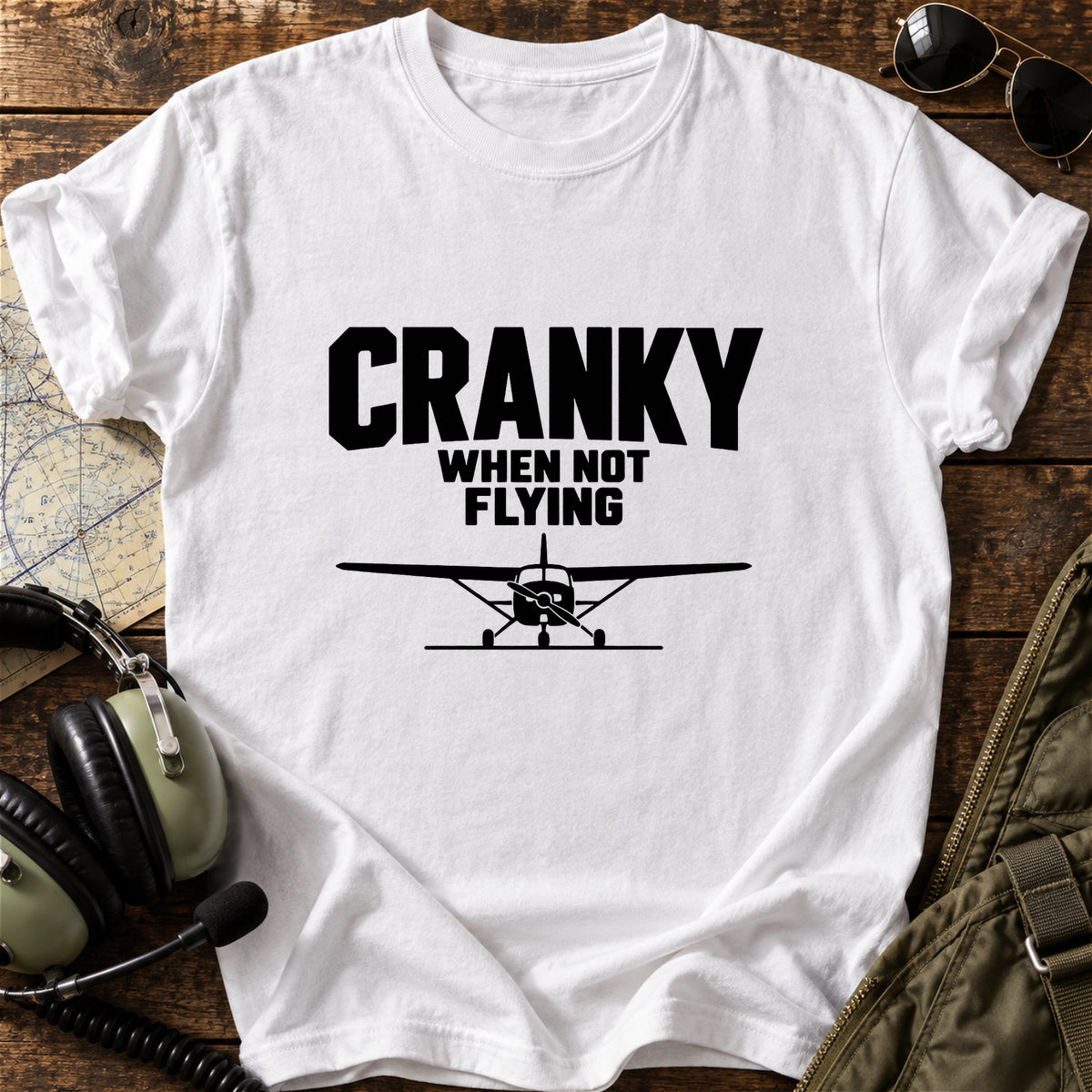 Cranky When Not Flying T-Shirt