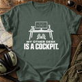 My Other Desk Is a Cockpit T-Shirt