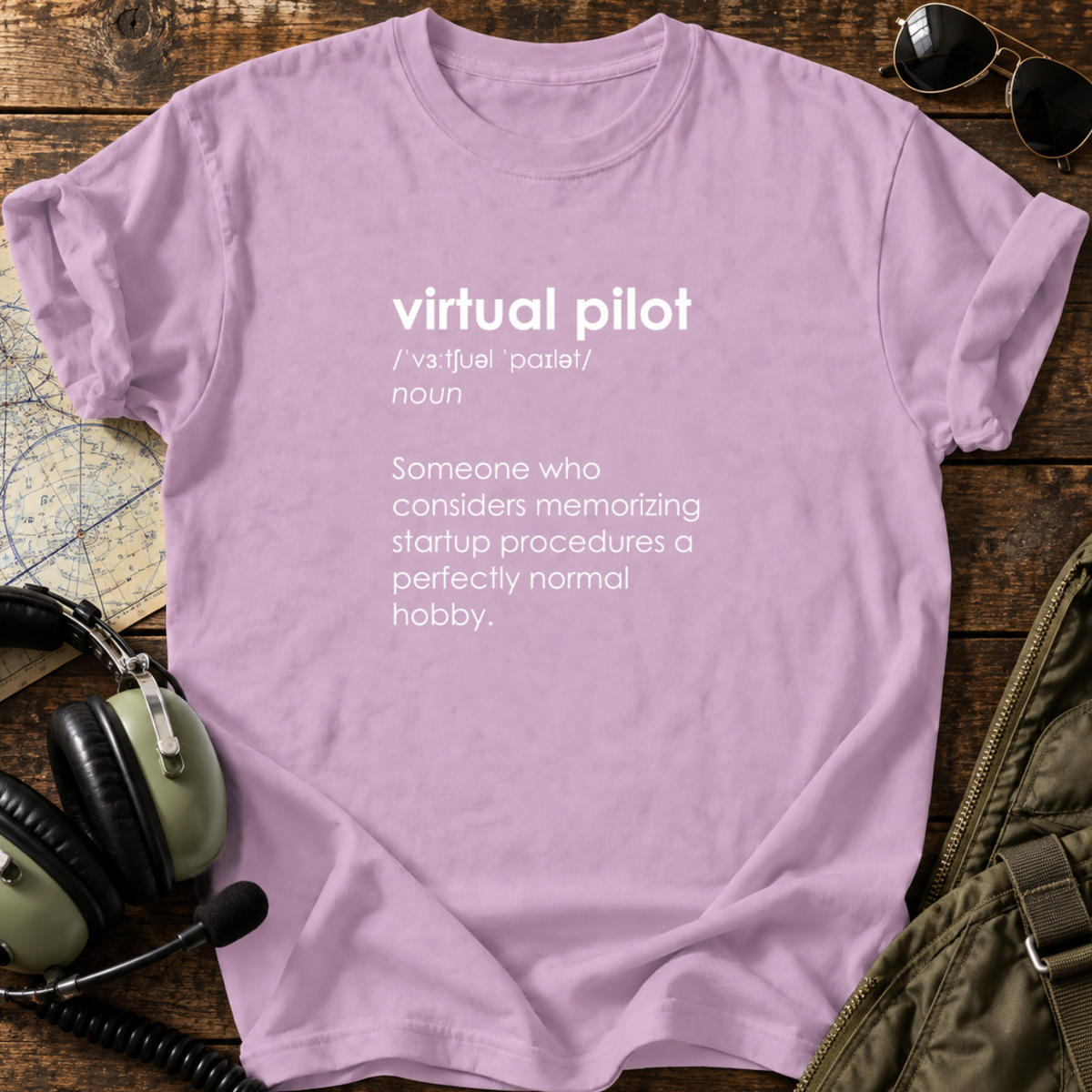Virtual Pilot Definition T-Shirt